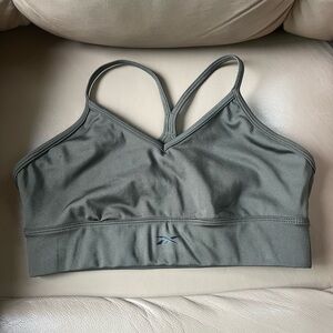 Medium Green Reebok Sports Bra